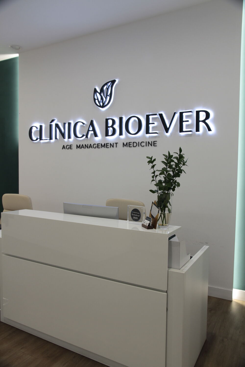 Recepción de la clínica Bioever